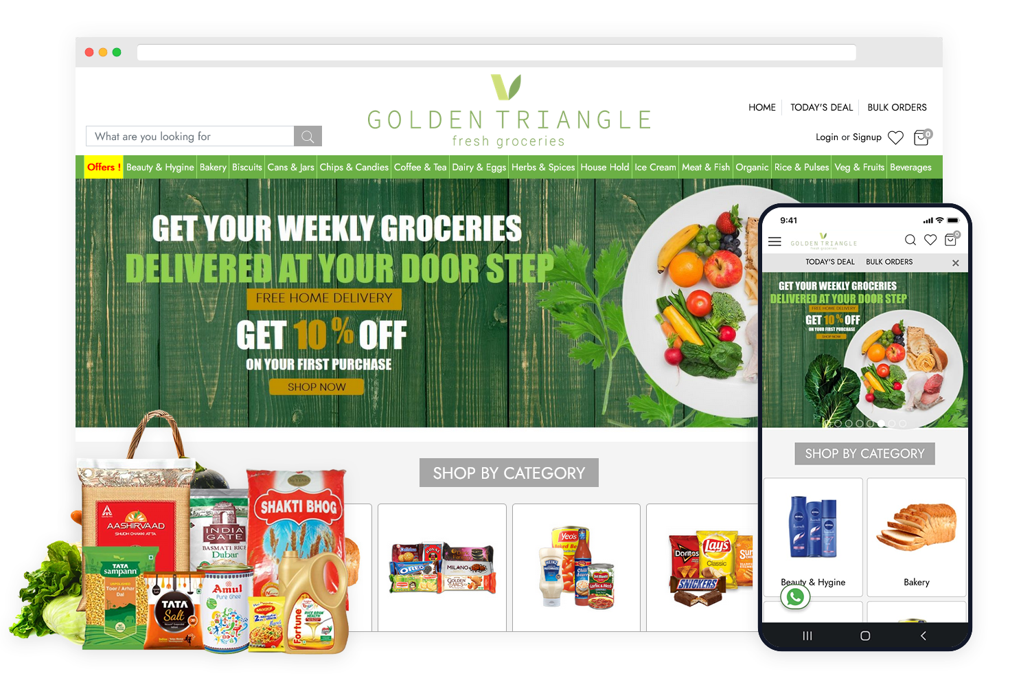 Grocery Ecommerce Platform