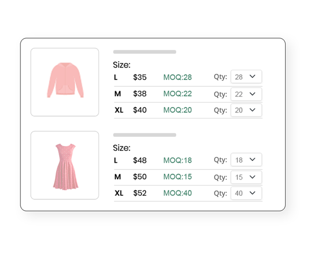 Minimum Order Amount/Quantity Requirement